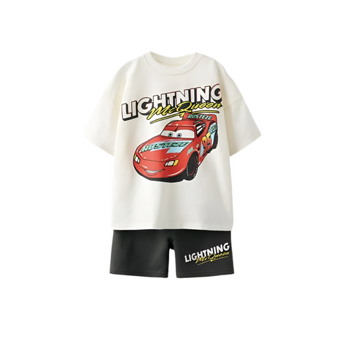 Lightning McQueen T shirt en Broekje