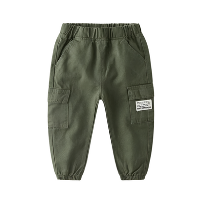 Stijlvolle Kindercargo Pants met Multikavels