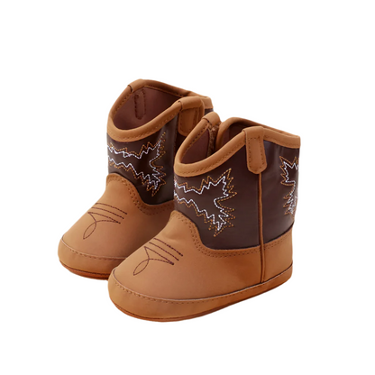 Cowboystiefel aus weichem Leder