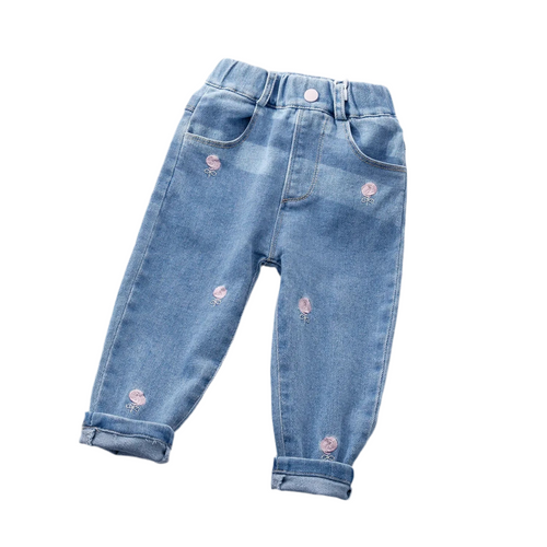 Distressed Slim Fit Jeans